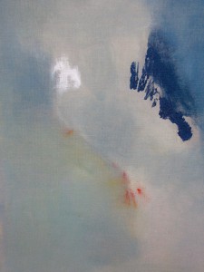 „In Wandlung“ Acryl auf Leinen, 2012,
 80x60 cm